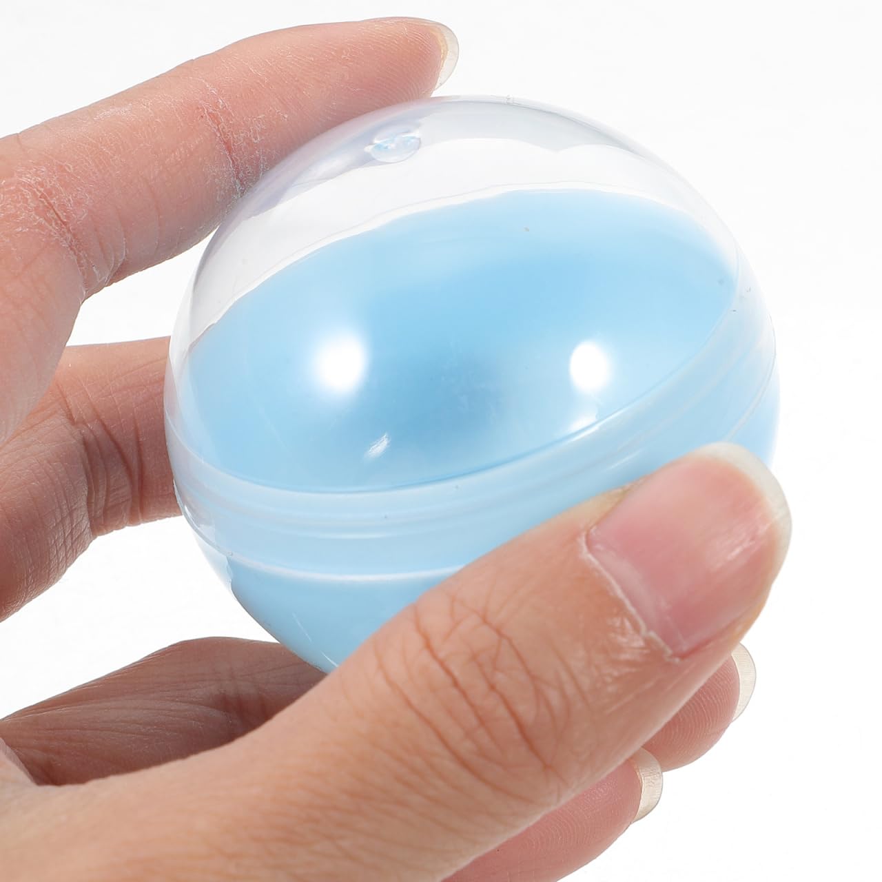 MAGICLULU 50Pcs Vending Round Balls 2 Inch Plastic Toy Party Favors Containers for Diy Crafts and Decorations - Image 3