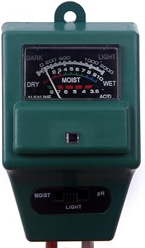 Soil Humidity Ph And Light Meter 3 Together
