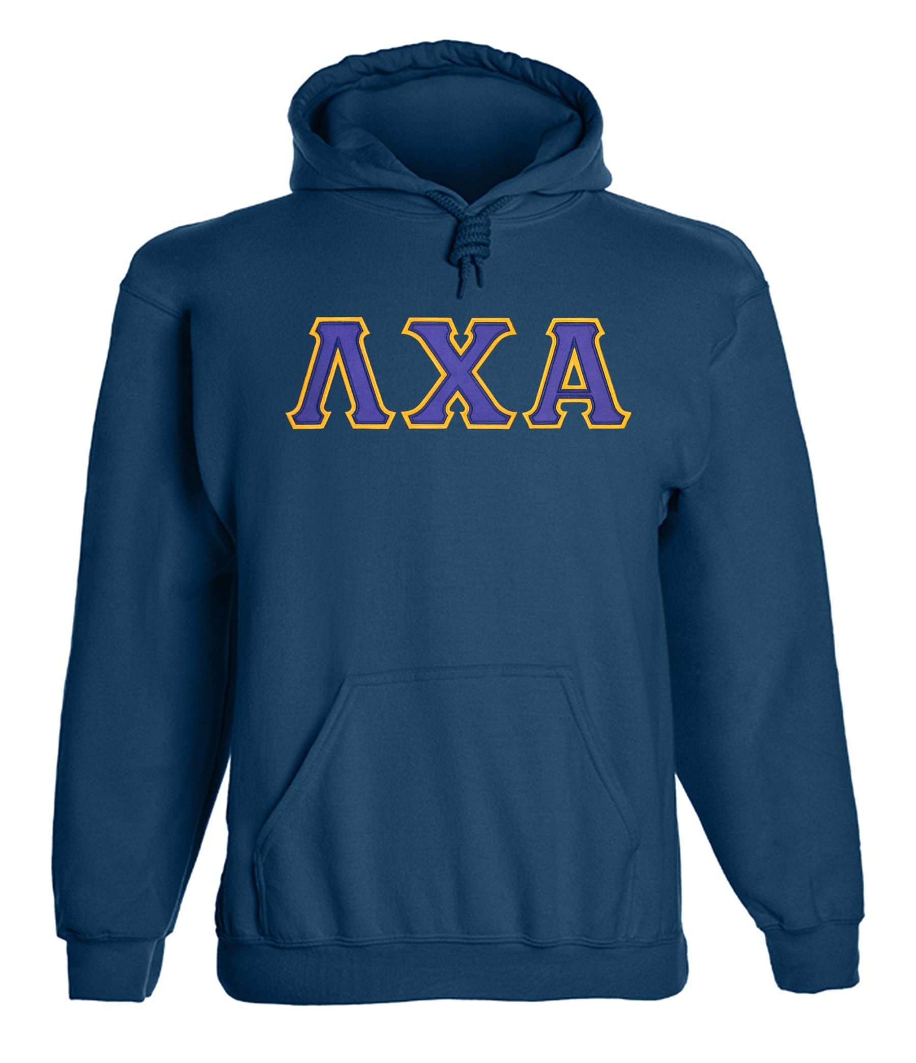 Fashion Greek Lambda Chi Alpha Twill Letter Hoody