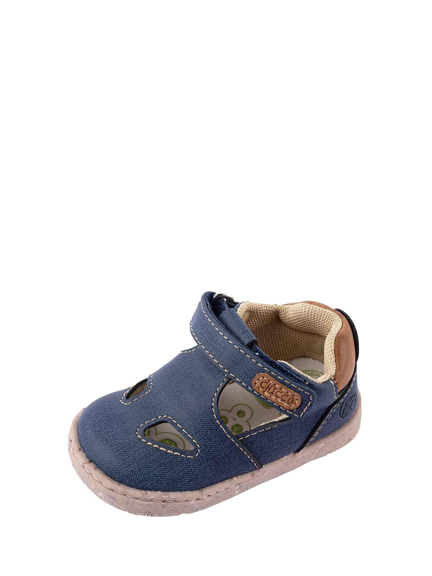 Sandales Chicco bébé bleu à scratchs modèle 0106715900000 - 4