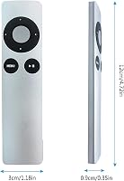 FOXRMT Univerzális Távirányító Apple TV 1, 2, 3, 4 Készülékekhez - Fekete, 10m Hatótávolság, MC377L/A A1294 A1218 A1378 A1427 Kompatibilis 2