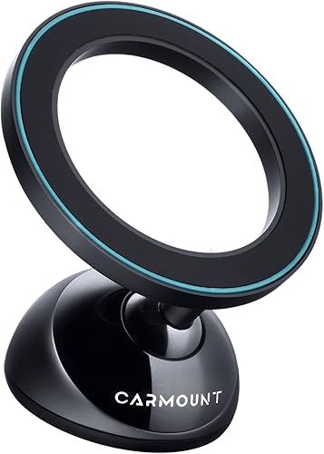 para soporte de coche MagSafe  20 imanes súper fuertes  Soporte magnético de teléfono totalmente metálico para tablero de automóvil  Ajuste