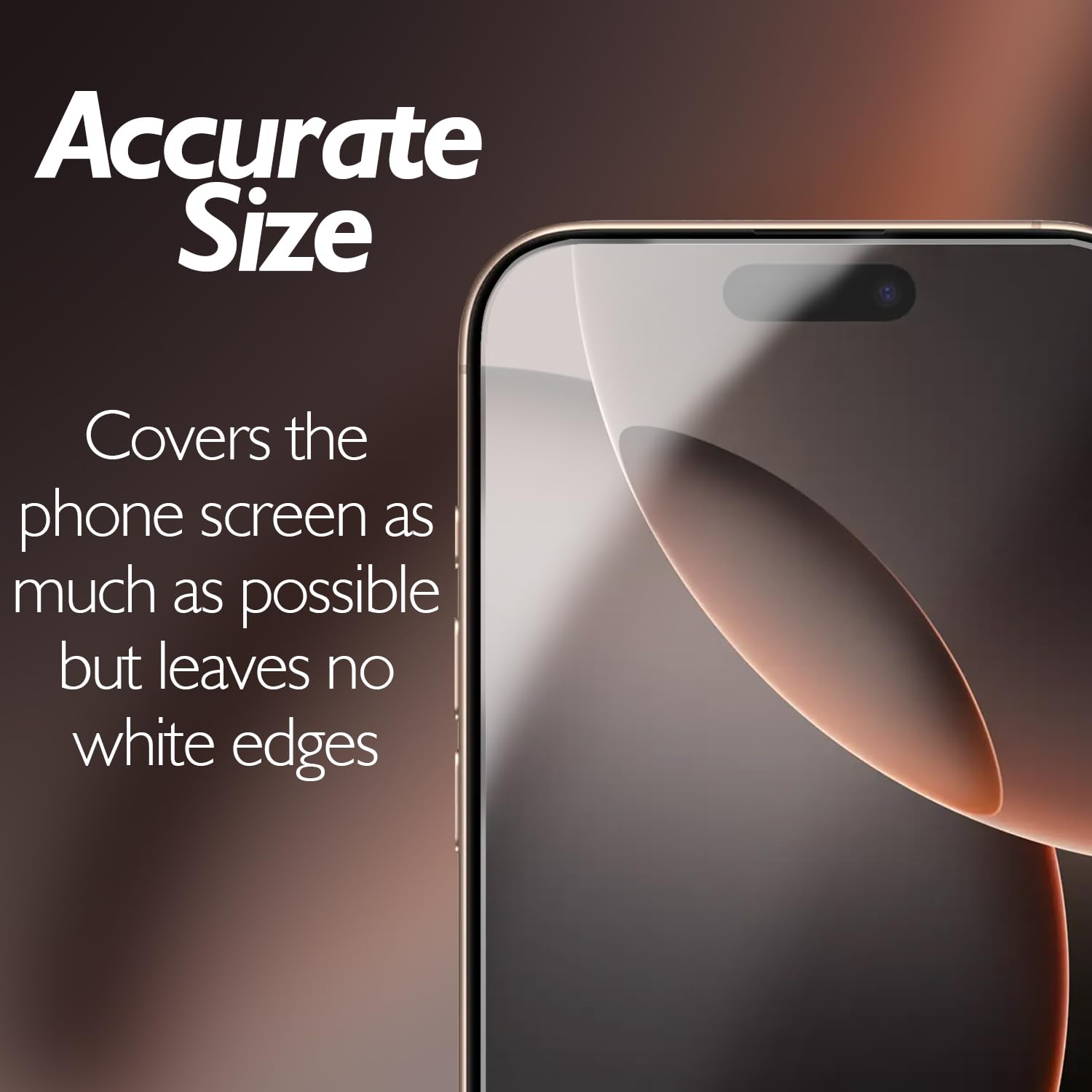 Osłona ekranu z przodu i z tyłu, iPhone 16 Pro Max, szkło hartowane z przodu i z tyłu, przejrzystość HD, kompatybilna z iPhone 16 Pro Max (17.5 cm)