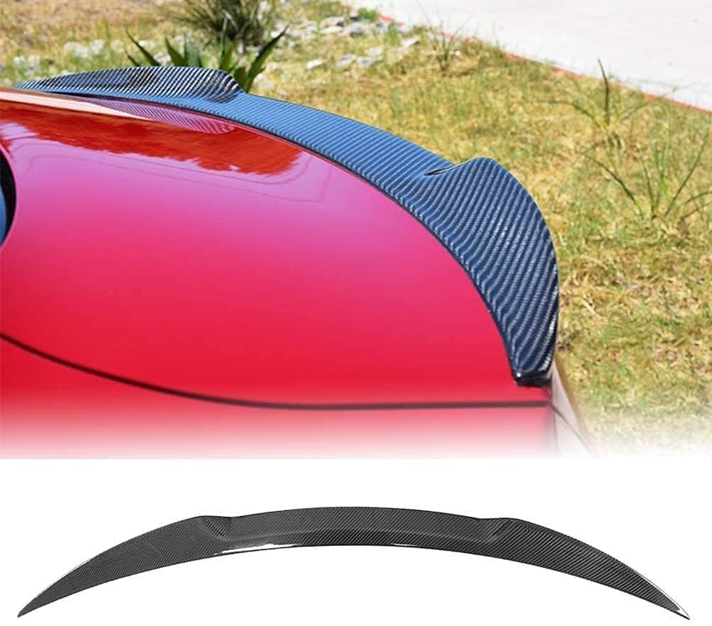ABS Spoiler Arrière pour Alfa Romeo Giulia Quadrifoglio Saloon 2015 2016 2017 2018, Aileron de