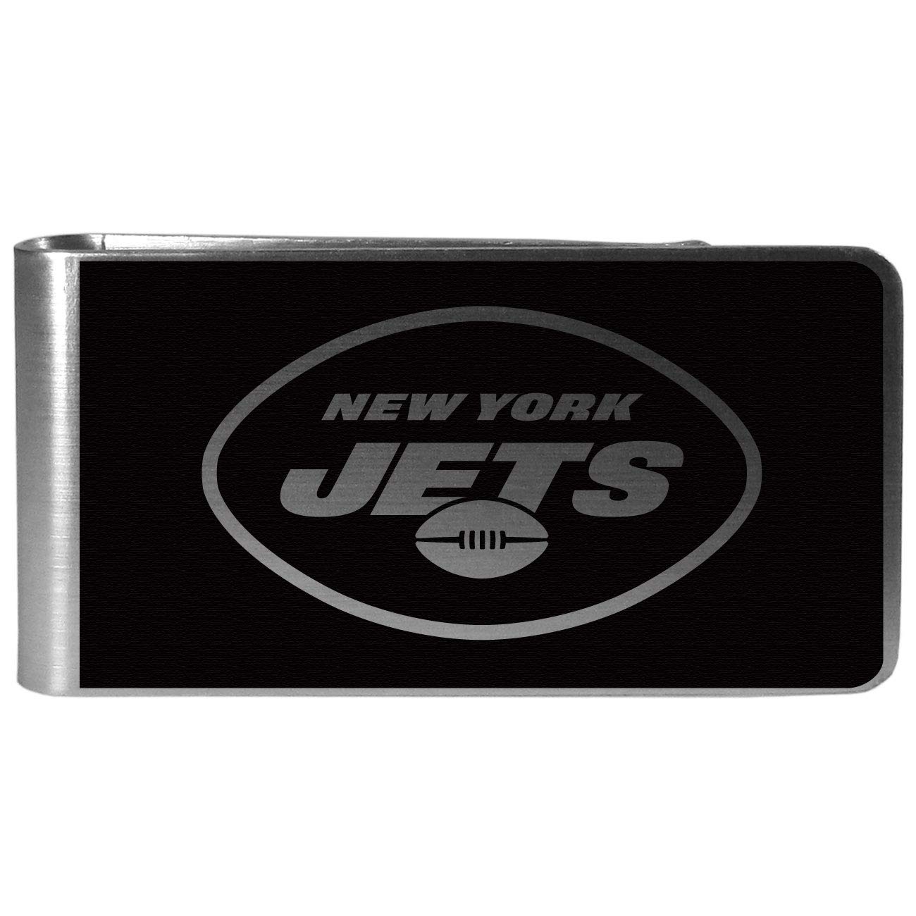 siskiyou NFL New York Jets Black & Steel Money Clip-picture-37