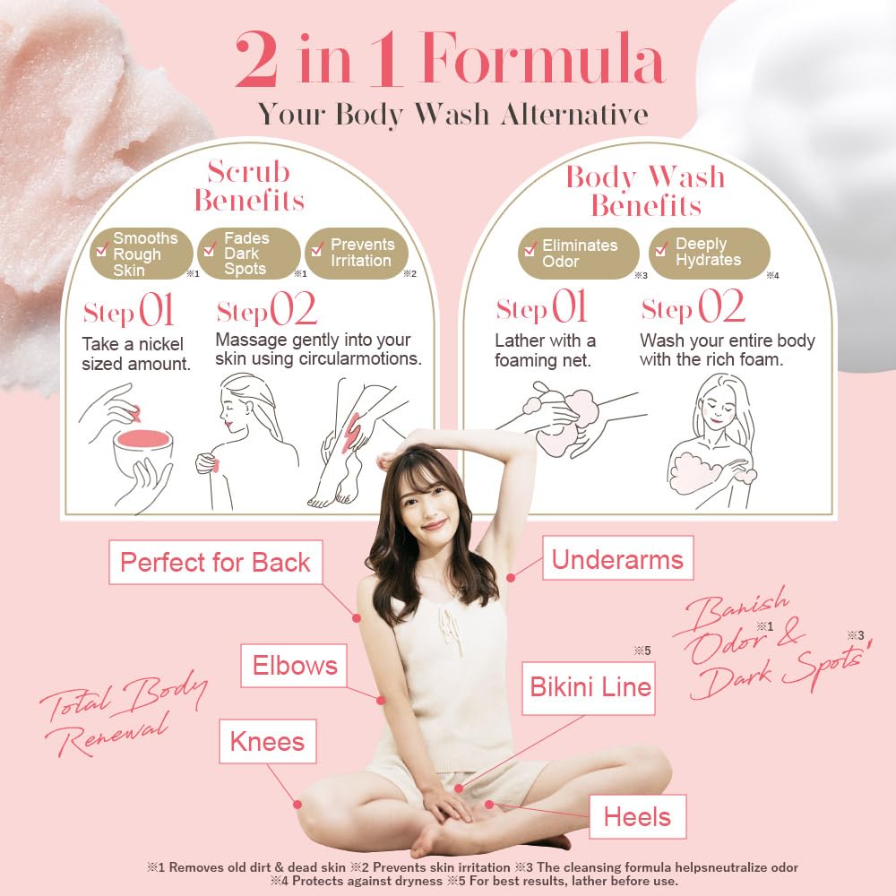 ULRUB Perfumed Body Scrub with Okinawan Coral and Sea Salt 460g
