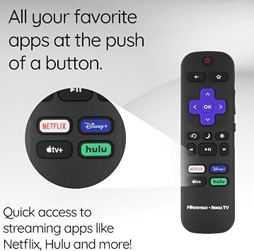 Hisense Roku TV IR Remote