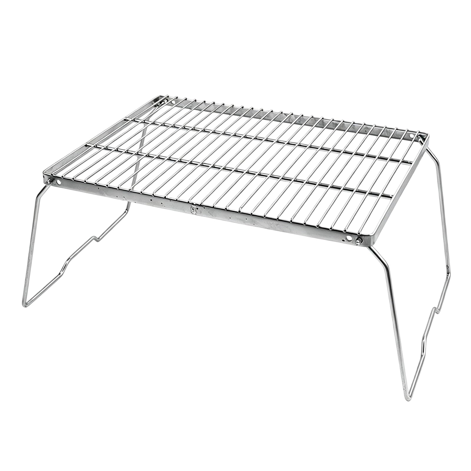 Buxuaaaa Portable Nonrust Steel Camping Grills Foldable Design Camping Barbecue Tool for Outdoor Picnics and BBQ Cooking Beach Picnics Grills