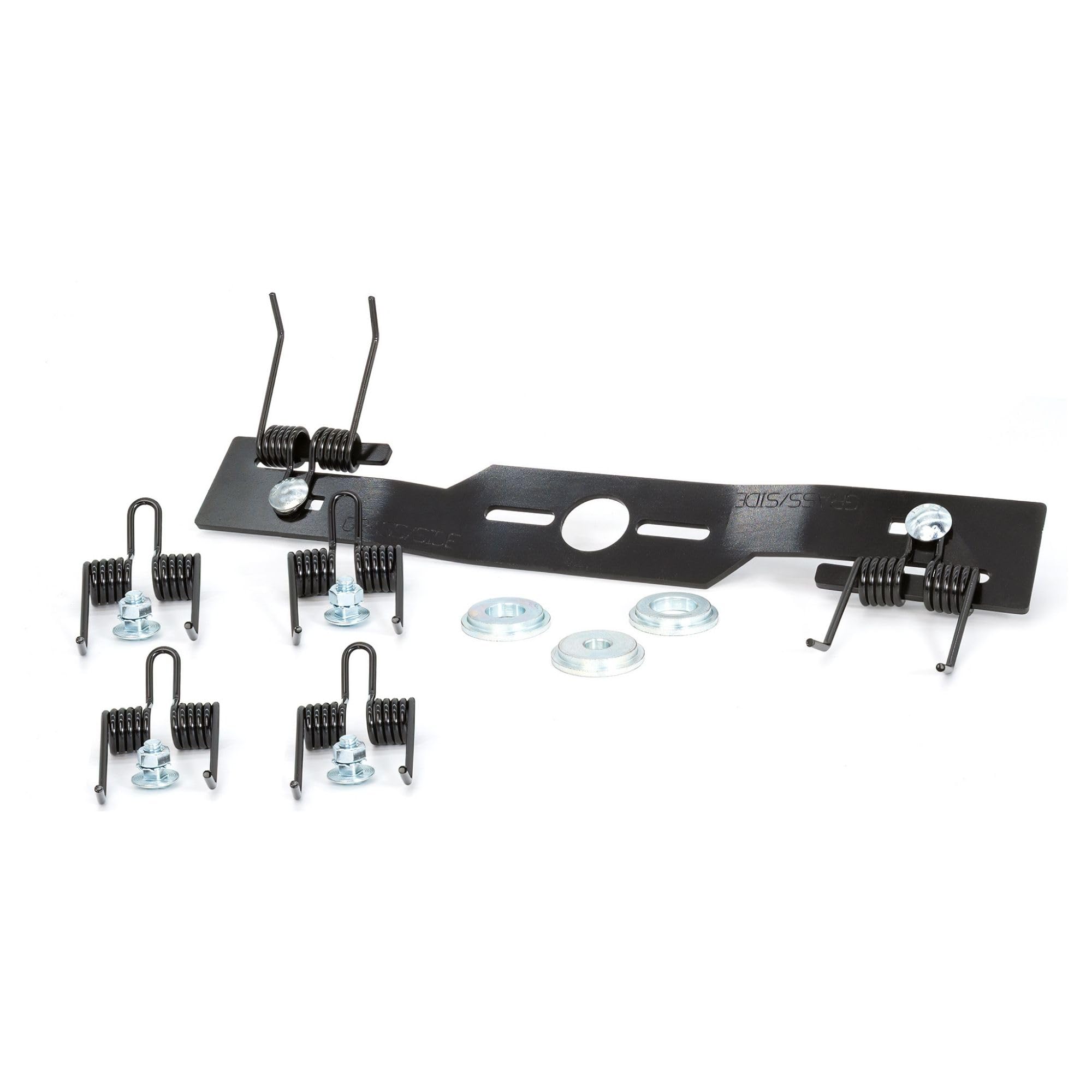 SECURA Vertikutierer Kit - Messer Kraftharke für Benzin Rasenmäher ab 41cm Mähbreite runde Messeraufnahme