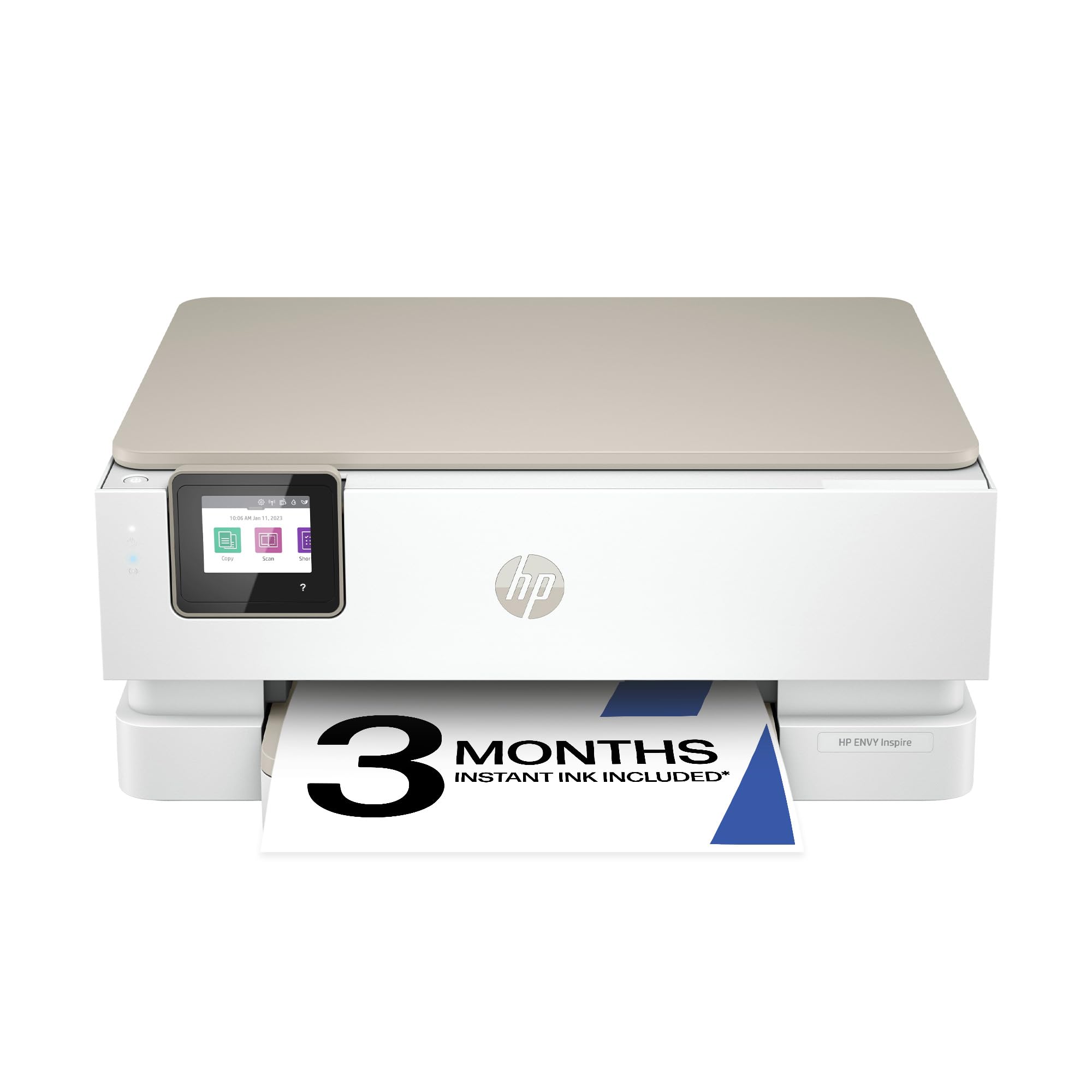Envy Inspire 7255e Wireless Color Inkjet Printer, Print, scan, copy, Easy setup, Mobile printing, Best-for-home, 3 month Instant Ink trial included, AI-enabled (1W2Y9A)