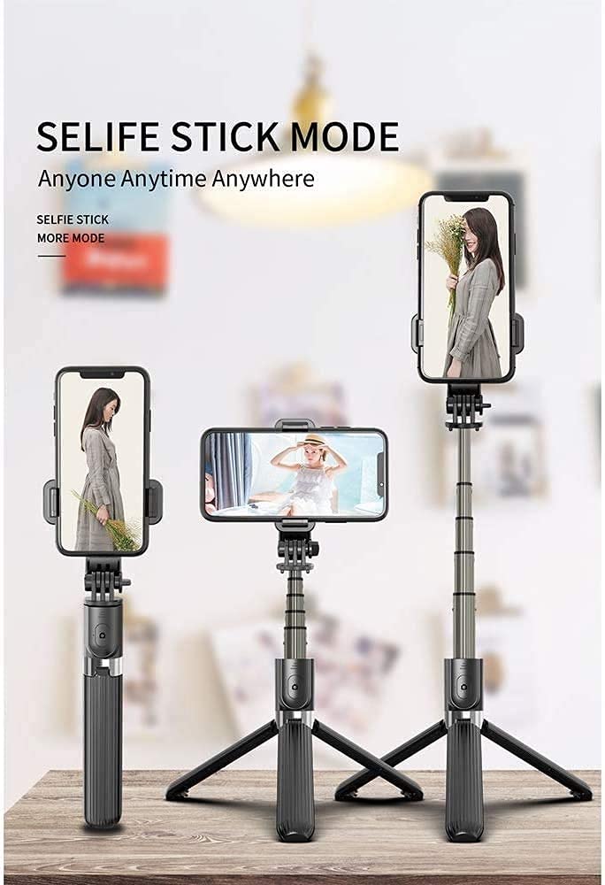 Selfie Stick Trípode, Extensible Bluetooth Selfie Stick con Control Remoto inalámbrico