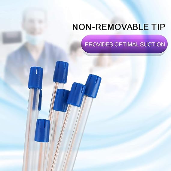 Generic Dental Aspirator Tips 100 Pack Bendable Saliva Ejector Suction Tubes Clear Plastic Oral Care Straws for Surgery and Clinic Practice