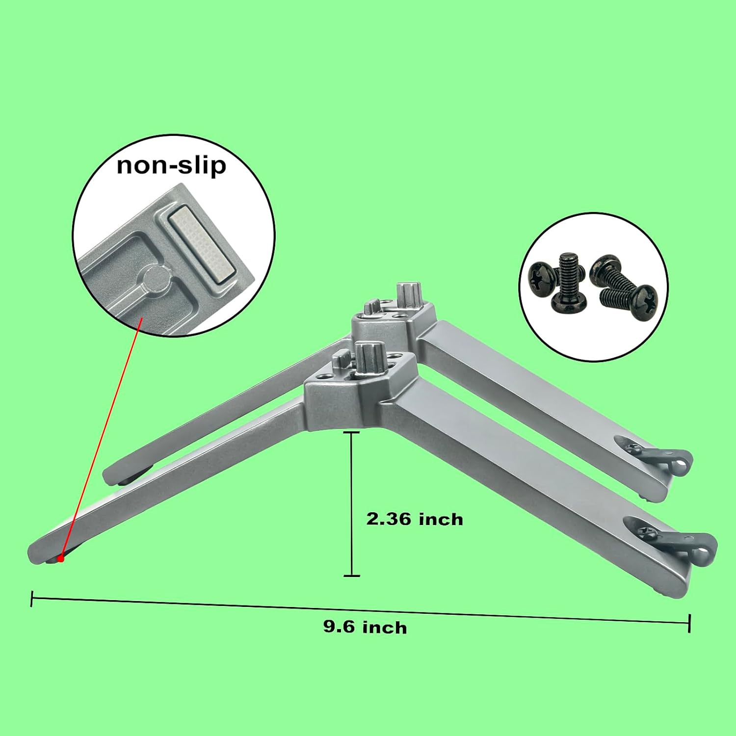 Replacement TV Base Stand 2087-L 2087-R, Fit for Toshiba C350 Series LED 4K UHD Smart TV (50C350KU, 2021 Model)