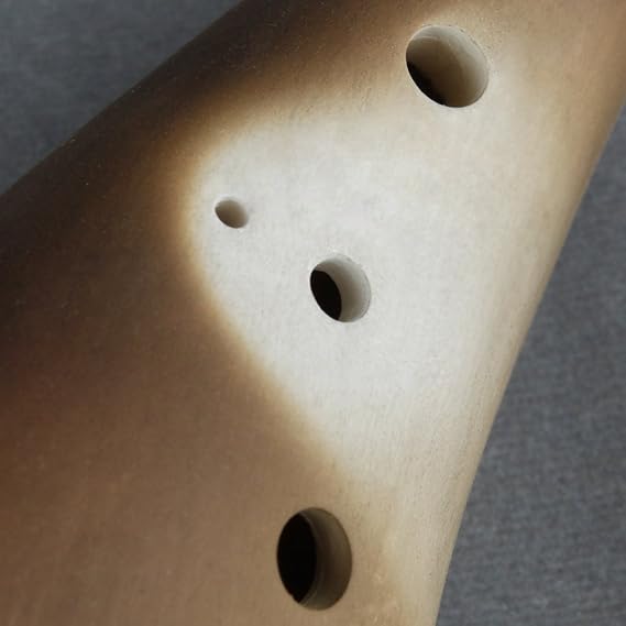 Midrange C Key Ocarina 12 Holes Special Music Instruments Handheld Sized Ocarina Easy to Learn