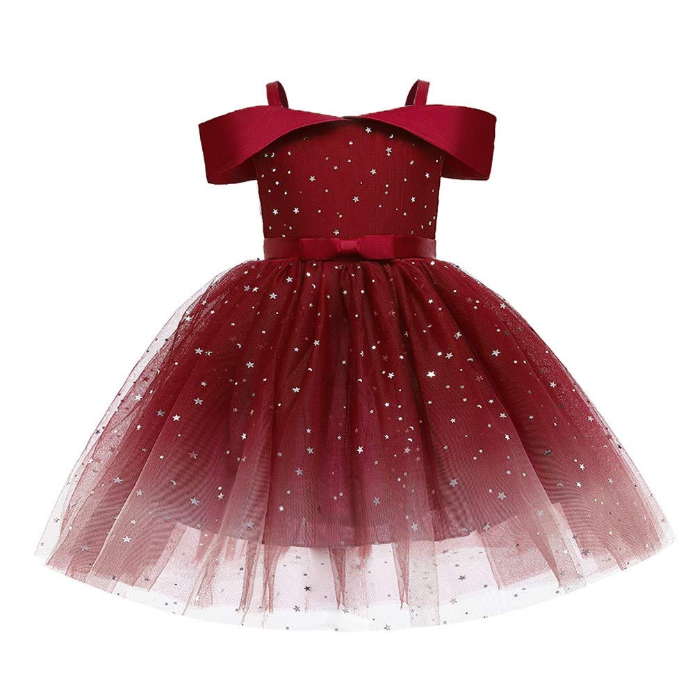 Cichic - Vestito da festa per bambine, senza maniche, per feste - - 5-6 Anni