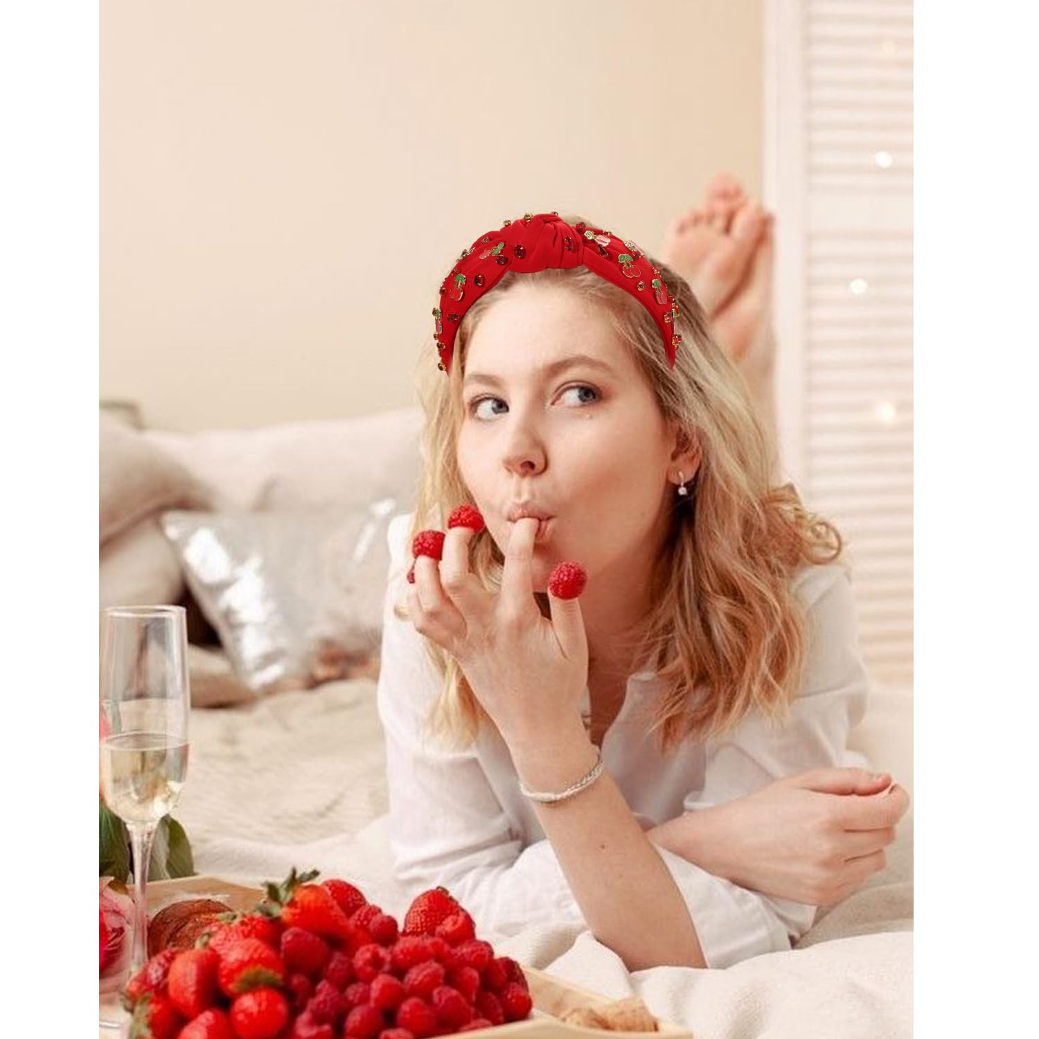Amazon.com : CEALXHENY Summer Fruit Headbands for Women 