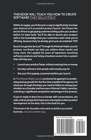 The Minimal Viable Launch: A Guide to Creating Software that Sells Itself