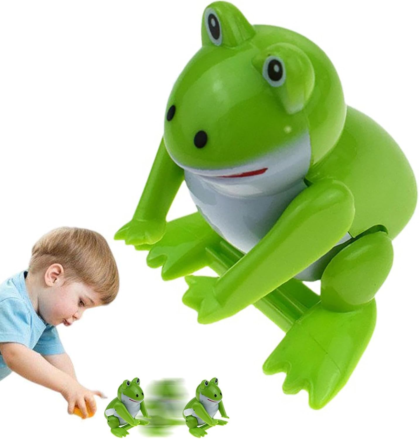 Genérico Jumping Frog Toy | Jump and Walk Rope Toys, Educational Game for Kids, Teens, Halloween, Christmas, Easter, Birthday, Family and Friends