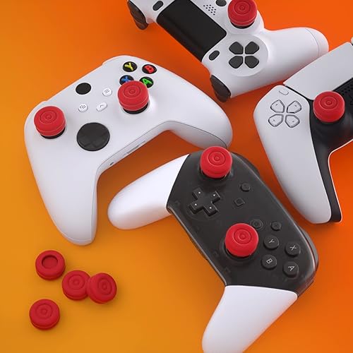 Miniatura 6 de PlayVital Thumbs Cushion Caps Thumb Grips for ps5, for ps4, Thumbstick Grip Cover for Xbox Series XS, Thumb Grip Caps for Xbox One, Elite Series 2,