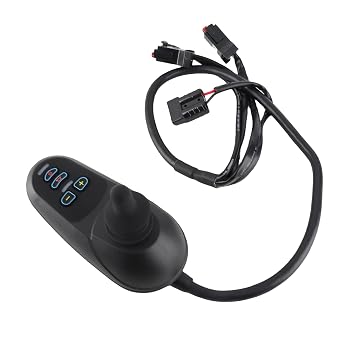 Joystick Controller Electric Wheelchair 4 Keys Universal Power Wheelchair Replacement Controller 50A DC24V