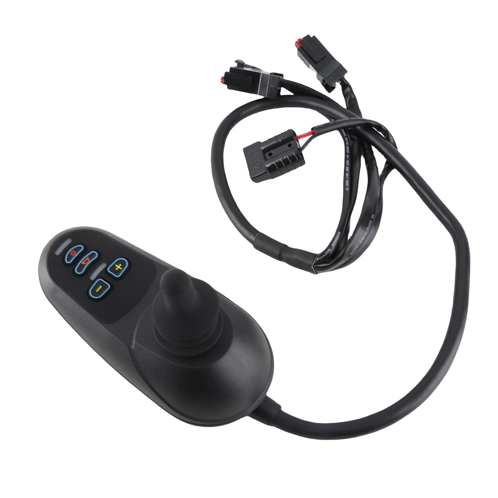 Controlador de Silla de Ruedas Eléctrica, Palanca de Mando de 24 V CC con Freno para Sillas de Ruedas de Movilidad, Algoritmo de Control Inteligente, Estacionamiento en