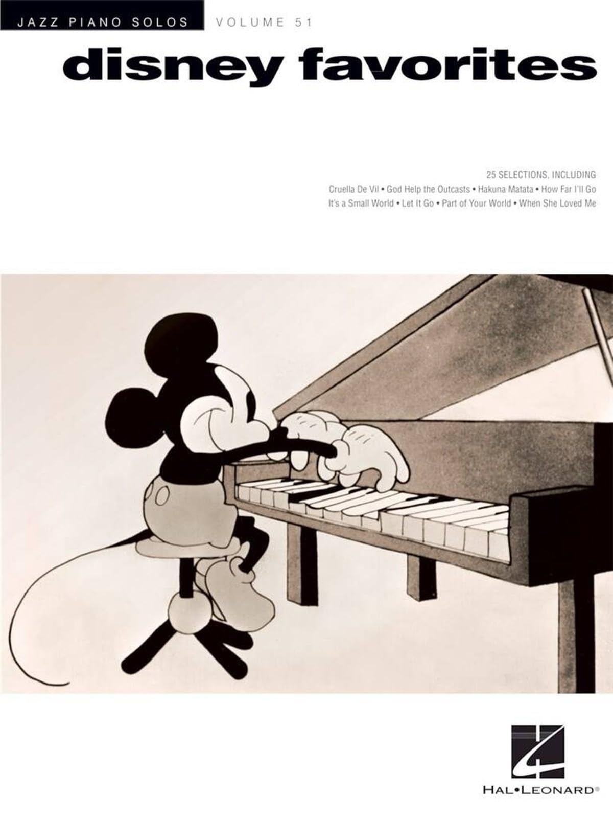 Disney Favorites: Jazz Piano Solos Series Volume 51: Volume 51 - 25 Selections