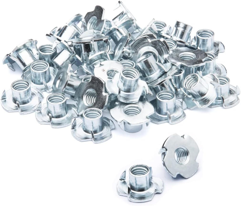 GYM PARTS - Threaded Upholstery 10mm PRONGED T-NUT