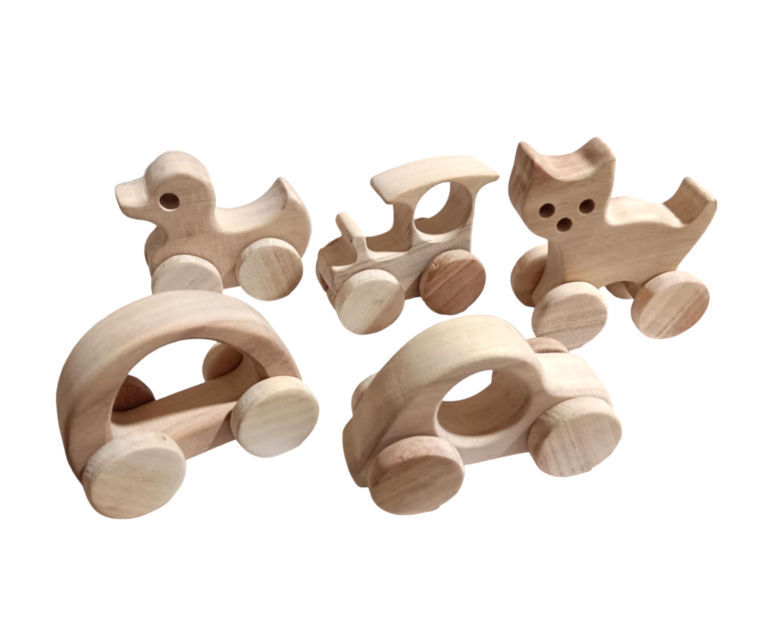 neemtoys® Beautiful Neem Wooden Wheel Toys - 5 Unique Shpes (B0CP1VYT7L) Amazon Price History, Amazon Price Tracker