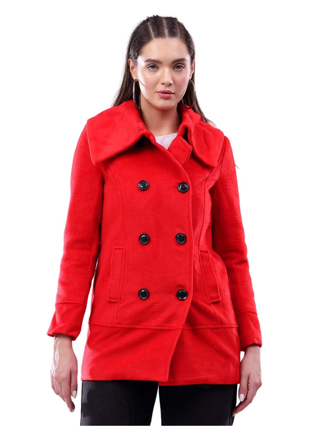kotty Women's Statement with Asymmetric Design Unique & Bold Style Coat-picture-21