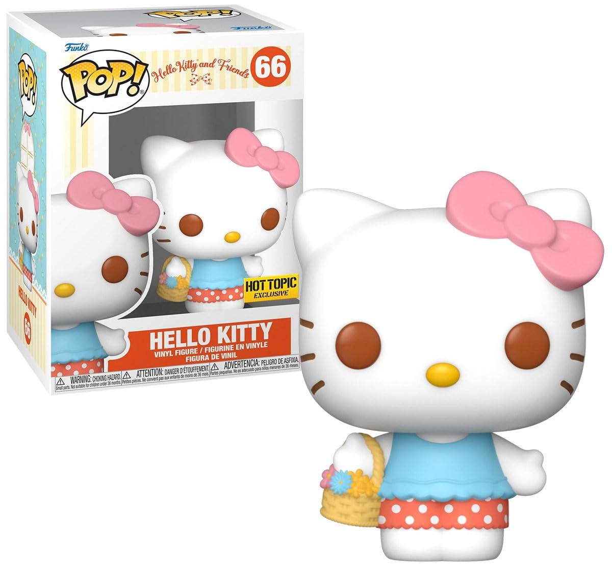 Amazon.com: Funko Hello Kitty Hello kittyWith Basket POP