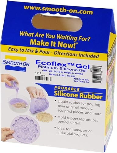 Miniatura 1 de Ecoflex Gel - Caucho de silicona curado platino para efectos especiales - Unidad de galones