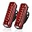 Ovetour USB Rechargeable Bike Tail Light 2 Pack,1200mAh Runtime 50 Hours,Ultra Bright LED Bike Rear Light,5 Light Mode Options,IPX5 Waterproof(2 USB Cables Included)