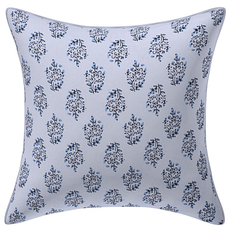 Image of Texstylers Pure Cotton Reversible Jaipuri Print 20x20 Inch Cushion Covers,05