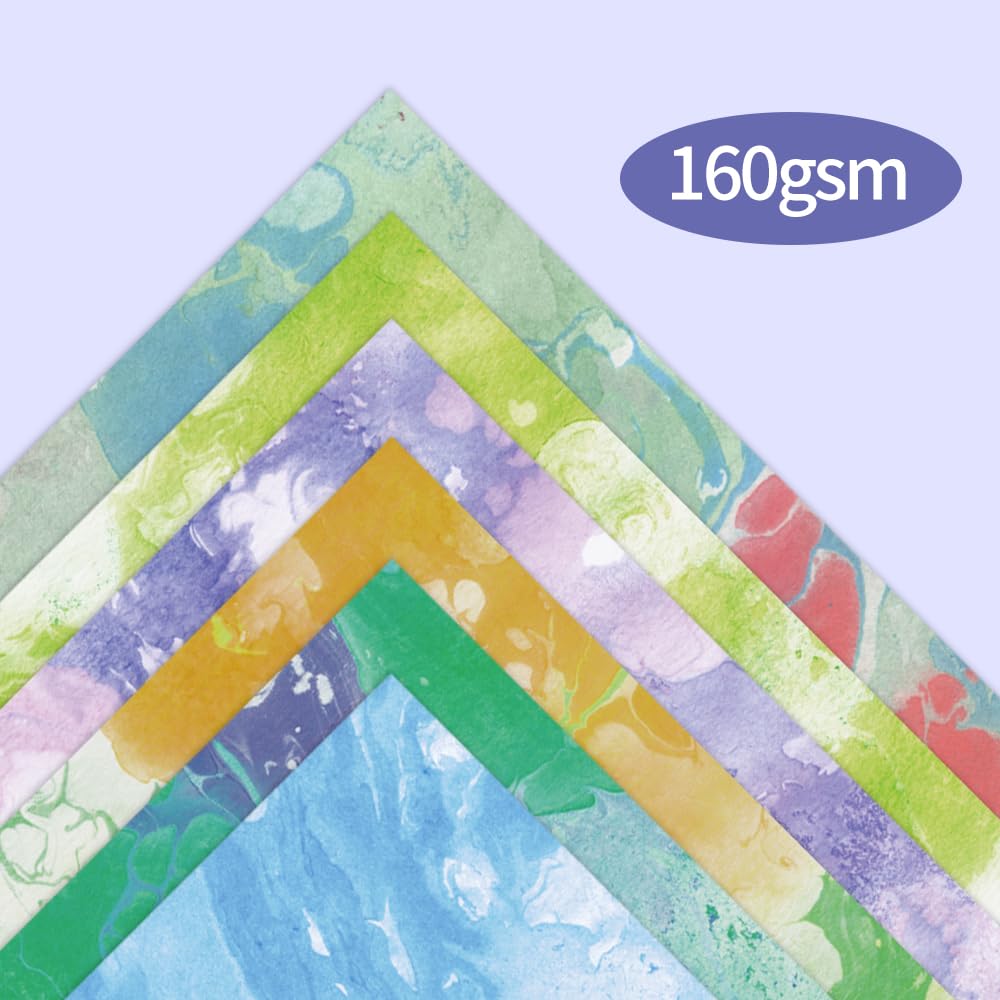 Floral Scrapbook Paper Pad 6x6 - 24 Sheets, Single-Sided Print, 160gs - View #4