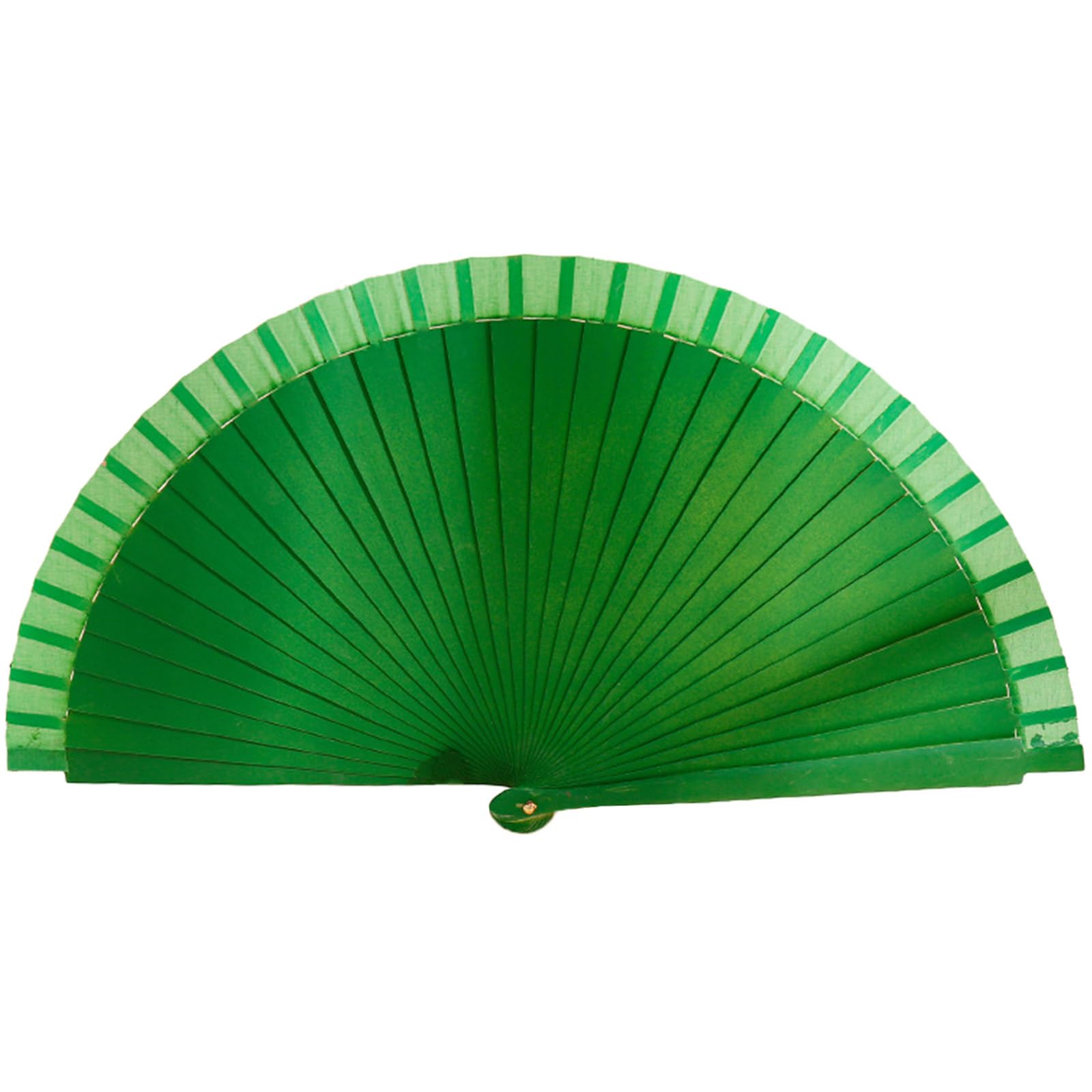 X-Institute Vintage Wooden Hand Fan Wedding Dance Solid Color Plain Folding Fan Elegant Handhelds Dancing Show Performances Spanish Fan