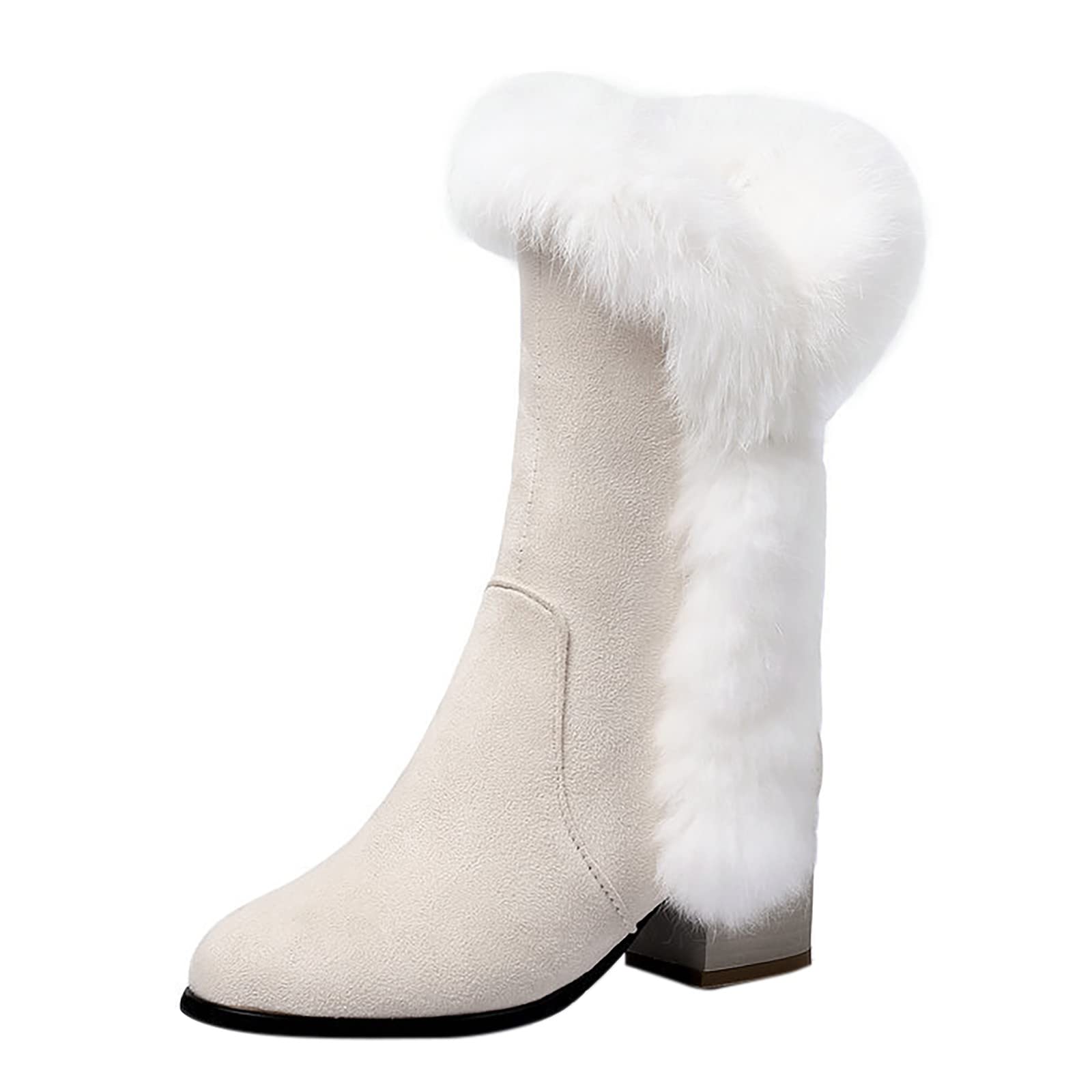 IQYU Botas de nieve para mujer, transpirables, botas de invierno, ligeras, de caña corta, botas de invierno, botas altas y largas, botas de nieve para mujer