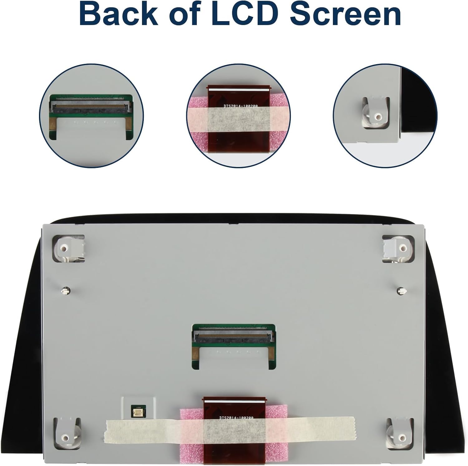 LQ080Y5DZ10 Écran LCD pour Opel Astra k LCD Display pour Vauxhall Navi 900 Moniteur GPS Navigation Écran de Rechange Digitalizer Touch Screen, Numériseur Auto LQ080Y5DZ06