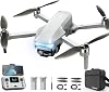 Dron con cámara 4K para adultos, plegable para principiantes con motor sin escobillas, seguimiento automático, tocar para volar, vuelo circular, inicio con un solo botón, menos de 249g 1