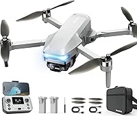 REDRIE HK33 4K GPS Drone for Adults - Foldable Beginner Quadcopter, Brushless Motors, Auto Follow, 45Min Flight, Under 249g No FAA Reg