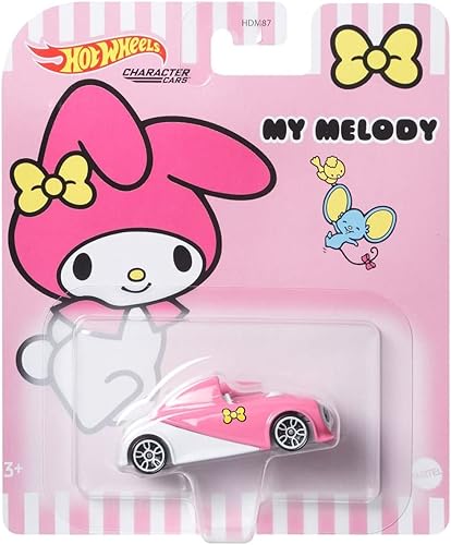 Hot Wheels Carros de personajes My Melody escala 164