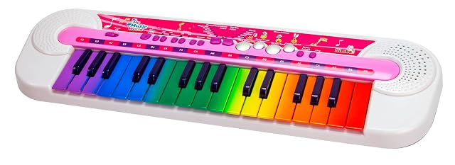 Foto 2 de 4 de My Music World Girls Keyboard, 32 Teclas, 8 Demos, 6 ritmos, 45 x 13 cm