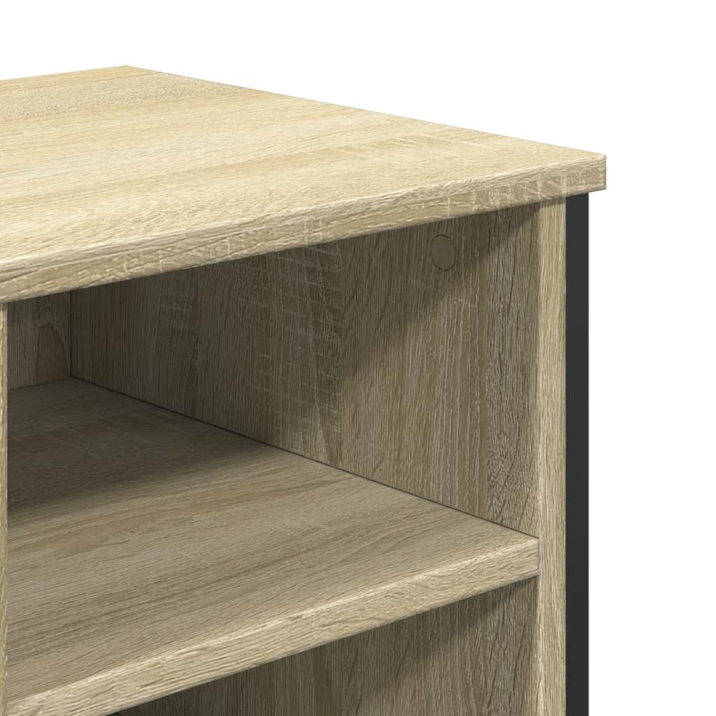 Armario Lavabo baño Madera ingeniería Roble Sonoma 91x35x60 cm, Mobiliario Conjuntos de Muebles Muebles de baño, Roble Sonoma, 22.85kg