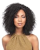 Sensationnel Empire Bohemian weave hair - virgin Human hair extensions Yaki texture hair for weaving and sew in styles - BOHEMIAN WVG 1 pack (14 inch, 1B)