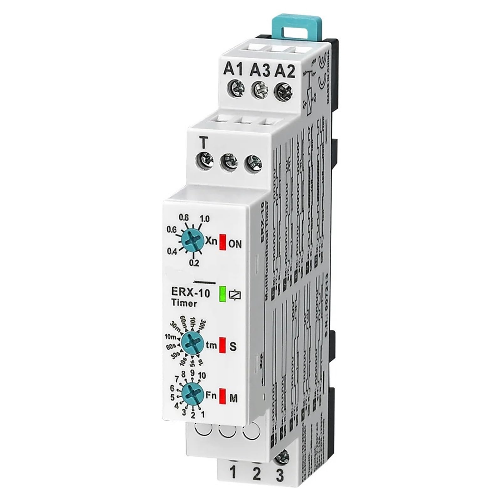Relè temporizzatore multifunzionale ERX-10, ERX-20 1 pz.(220VAC 24VAC-DC)
