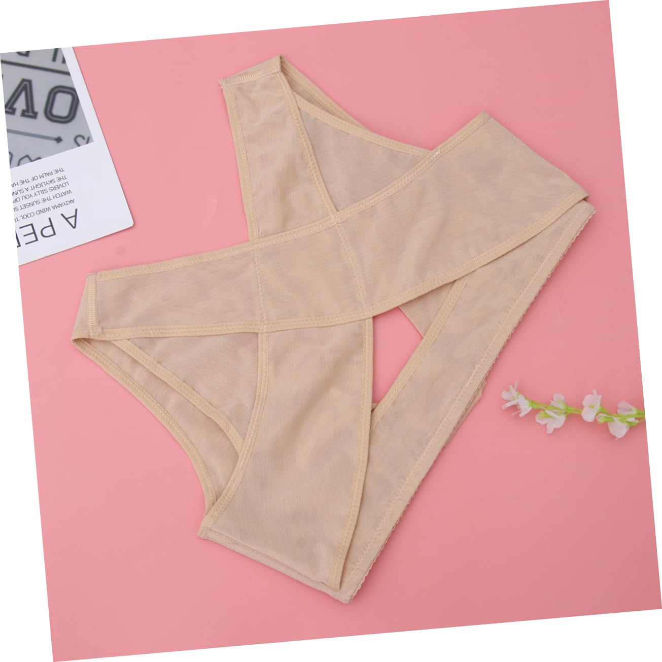 IWOWHERO Hump Belt Back Vest Posture Vest for Posture Under Clothes Posture Support Vests for Women Dressy Support Bra Women Back Chest Support Vest Posture Brace Vest for