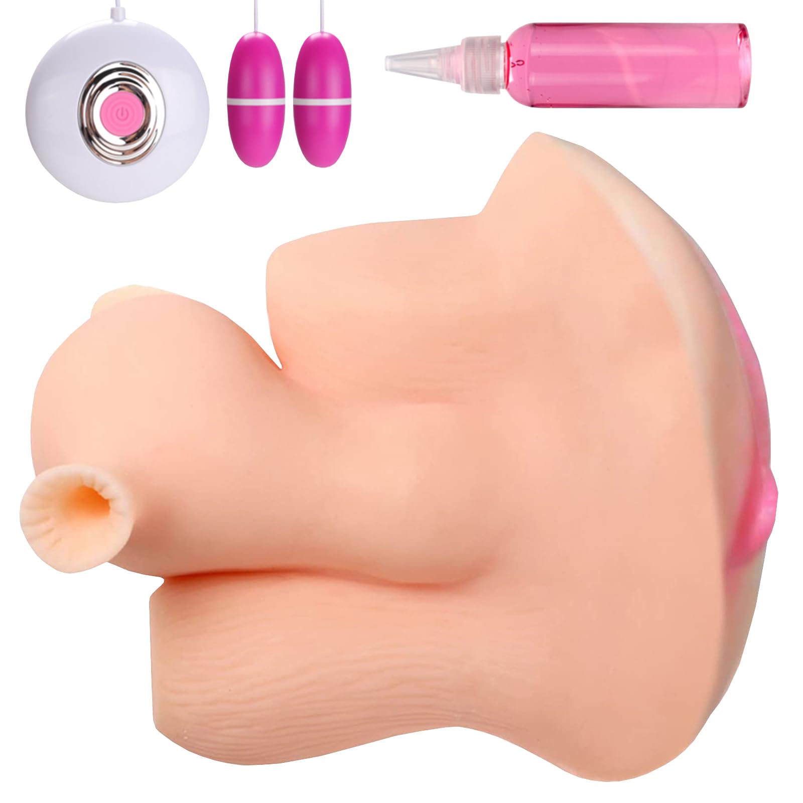 Simulations-Wasserspray-Masturbator Für Die Gebärmutter,10-Frequenz-Vibration Masturbieren Mann Elektrisch Pussy Taschenmuschi Groß Mit 3D Vagina Anal,vagina Klitoris Uterus Erotik Sexspielzeug