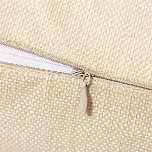 Digoon 3 Pack - 18 X 18 Inch Square Linen Animal Printed Cute Elephant Throw Pillow Case Decorative Cushion Cover Pillowcase Cushion Case For Couch,Sofa,Bed,Chair,Auto Seat (Blackwhite) #TOP5