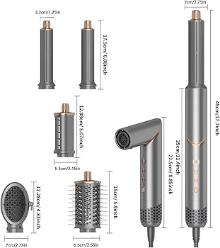 Amazon.com : 5 in 1 Hair Styler & Hair Dryer Brush Set, High-Speed