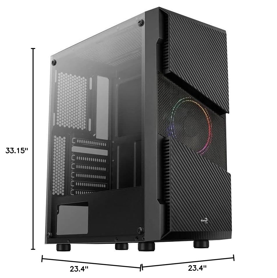 Gabinete AeroCool ACCM-PV20013.11 Menace Saturn FRGB ATX con ventana de vidrio miniatura 6