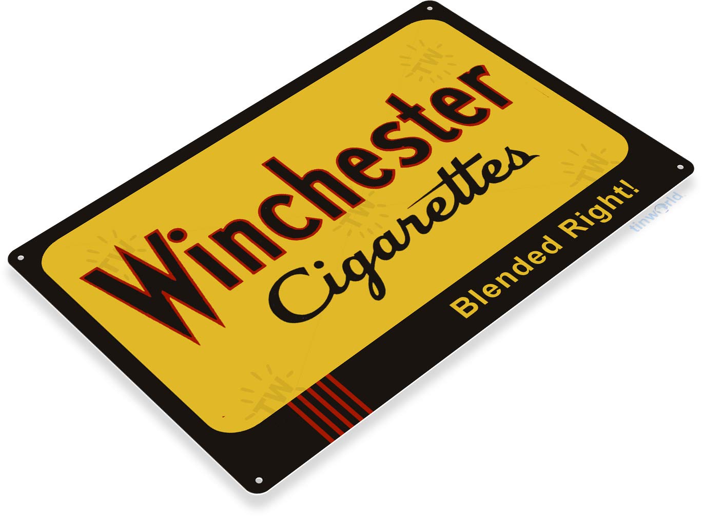 winchester cigarettes Amazon.com: Tinworld Tin Sign: Winchester Cigarettes Retro Tobacco Smoke  Cigar Bar Shop Sign C368 : Home & Kitchen